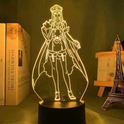 Akame Ga Kill Esdeath New 3D Lamp