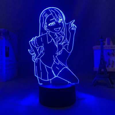 Don't Toy with Me Miss Nagatoro Hayase 3D Lamp