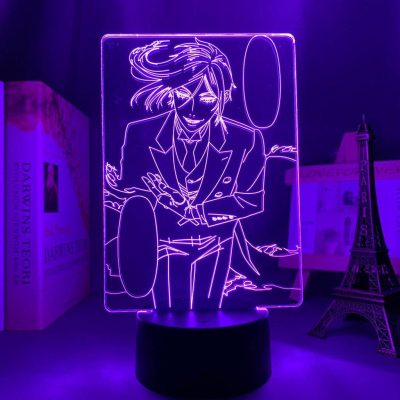 Black Butler Sebastian Michaelis New 3D Lamp