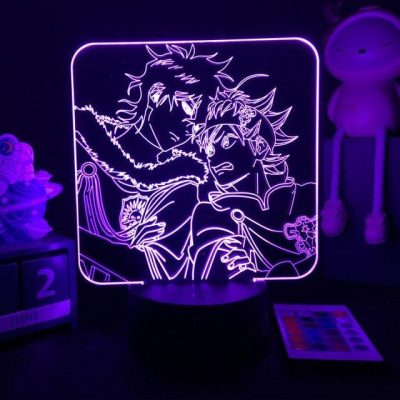 Black Clover Asta and Yuno New Style 3D Lamp
