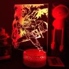3D LED Lamp Anime Black Clover Night Light Asta Figure RGB Colorful Bedside Lamp for Kids - Anime Lamp UK Store