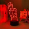 3d Led lampka nocna Anime Chainsaw Man Makima do dekoracja sypialni dzieci urodziny prezent Manga Chainsaw - Anime Lamp UK Store