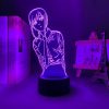 3d Led lampka nocna Anime Chainsaw Man Makima do dekoracja sypialni dzieci urodziny prezent Manga Chainsaw 2 - Anime Lamp UK Store