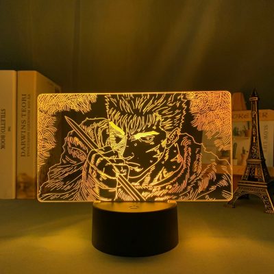 Berserk Guts Power 3D Lamp