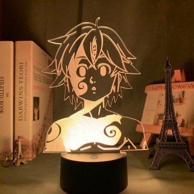 The Seven Deadly Sins Meliodas 3D Lamp