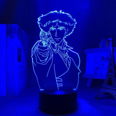 Cowboy Bebop Spike Spiegel New 3D Lamp