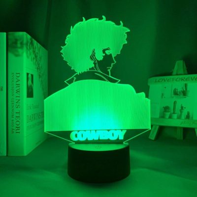 Cowboy Bebop Spike Spiegel New Design 3D Lamp
