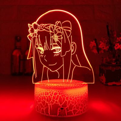 Darling In The Franxx Kawaii Zero Two 3D Lamp