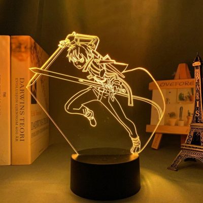 Sword Art Online Kirito 3D Lamp