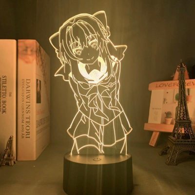 Seraph of The End Shinoa Hiragi 3D Lamp