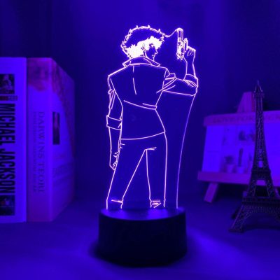 Cowboy Bebop Spike Spiegel 3D Lamp