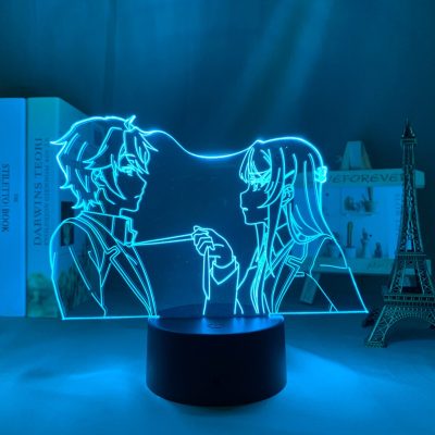 Bunny Girl Senpai Mai x Sakuta 3D Lamp