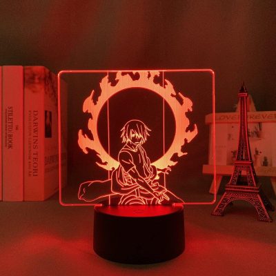 Fire Force Shinmon Benimaru 3D Lamp