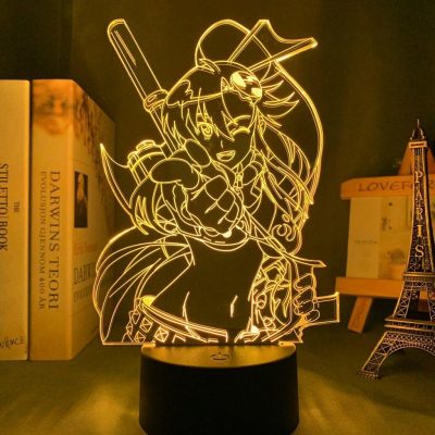 Gurren Lagann Yoko 3D Lamp
