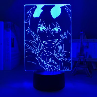 Blue Exorcist Rin Okumura 3D Lamp