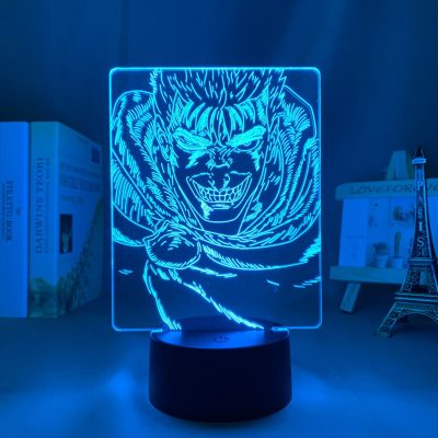 Berserk Guts Full Color 3D Lamp