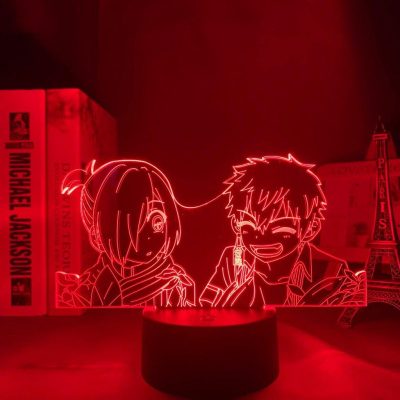 Toilet Bound Hanako Kun Mitsuba X Kou 3D Lamp