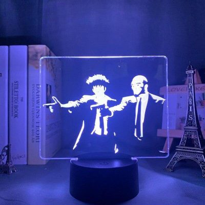 Cowboy Bebop Spike and Jet 3D Lamp