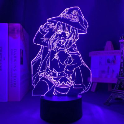 Hot Anime KonoSuba Megumin 3D Lamp