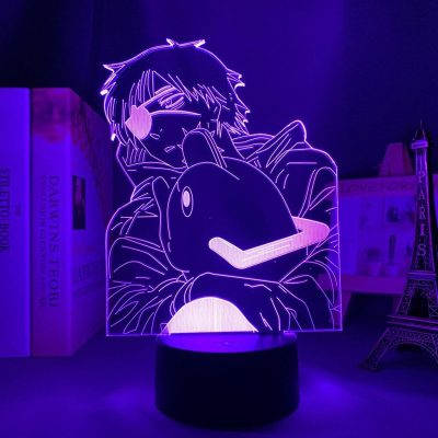 Chainsaw Man Denji and Pochita New Style 3D Lamp