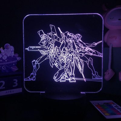 Evangelion 3D Lamp