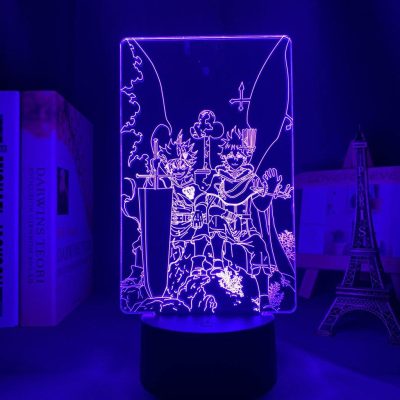 Black Clover Asta and Yuno 3D Lamp