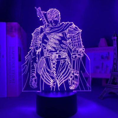 Berserk Guts Cool 3D Lamp