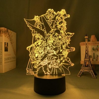 Black Clover 3D Lamp