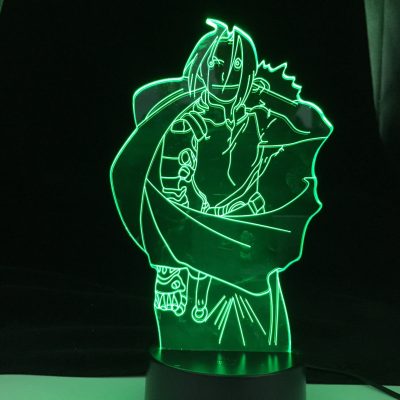 Fullmetal Alchemist Edward Elric 3D Lamp
