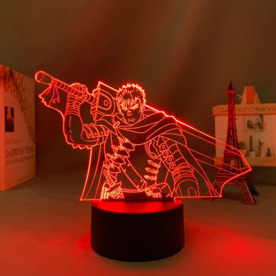 Berserk Guts Hot 3D Lamp