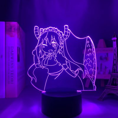 Miss Kobayashi Dragon Maid Tohru 3D Lamp