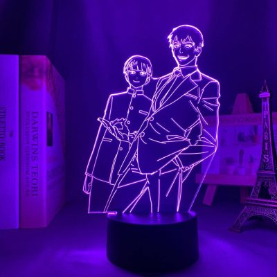 Mob Psycho 100 Reigen and Mob 3D Lamp