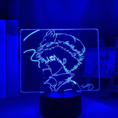 Cowboy Bebop Cool Spike Spiegel 3D Lamp