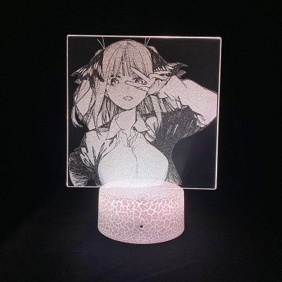 New Style The Quintessential Quintuplets Nakano Nino 3D Lamp