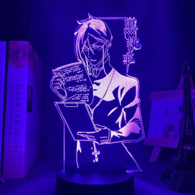 Black Butler Sebastian Michaelis 3D Lamp