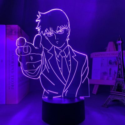 Mob Psycho 100 Arataka Reigen 3D Lamp