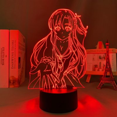 Sword Art Online Asuna 3D Lamp