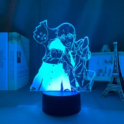Mob Psycho 100 Shigeo and Reigen 3D Lamp