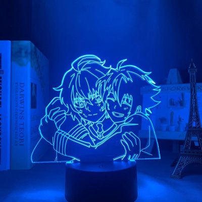 Seraph of the End Yu and Mikaela 3D Lamp