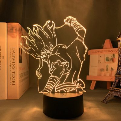Dr Stone Ishigami Senku 3D Lamp