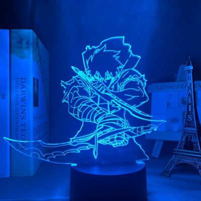 Solo Leveling Cool Sung Jinwoo 3D Lamp
