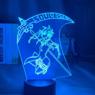 Hot Anime Soul Eater Maka Albarn 3D Lamp