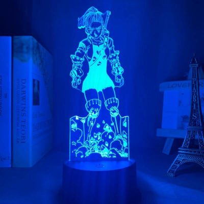 Seven Deadly Sins Jericho 3D Lamp