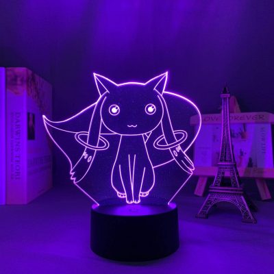 Puella Magi Madoka Magica Kyubey 3D Lamp