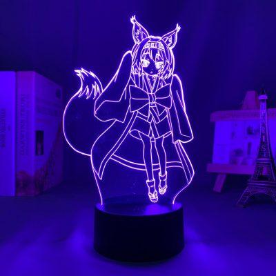 No Game No Life Izuna Hatsuse 3D Lamp