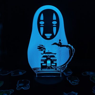 Spirited Away No Face Man 3D Lamp