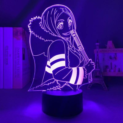 Fire Force Hibana 3D Lamp