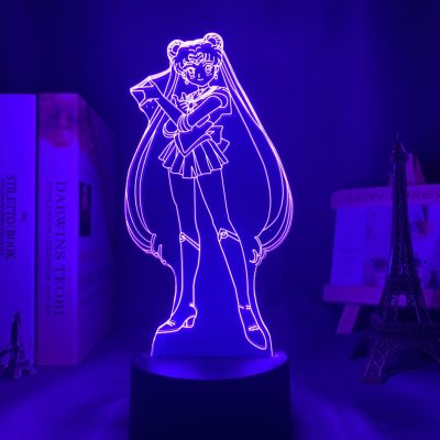 Sailor Moon Kawwaii Usagi Tsukino 3D Lamp