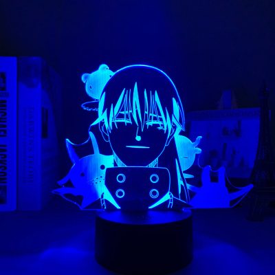 Black Clover Nacht Faust 3D Lamp