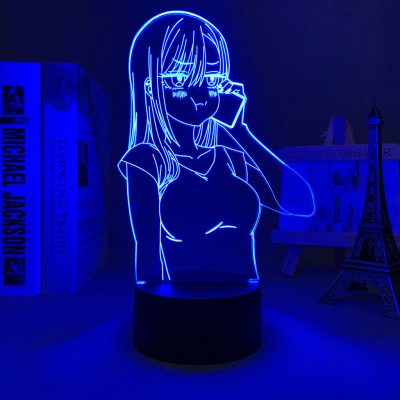My Dress-Up Darling Kitagawa Marin Pout 3D Lamp